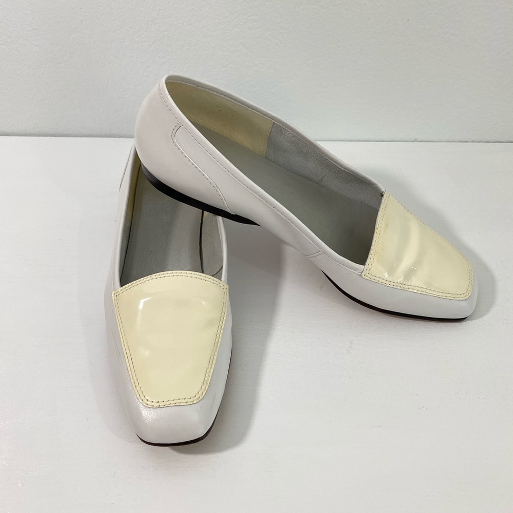 Enzo Angiolini Leather Spectator Loafer 9.5